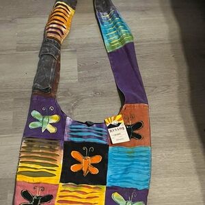 Colorful Patchwork Shoulder Bag